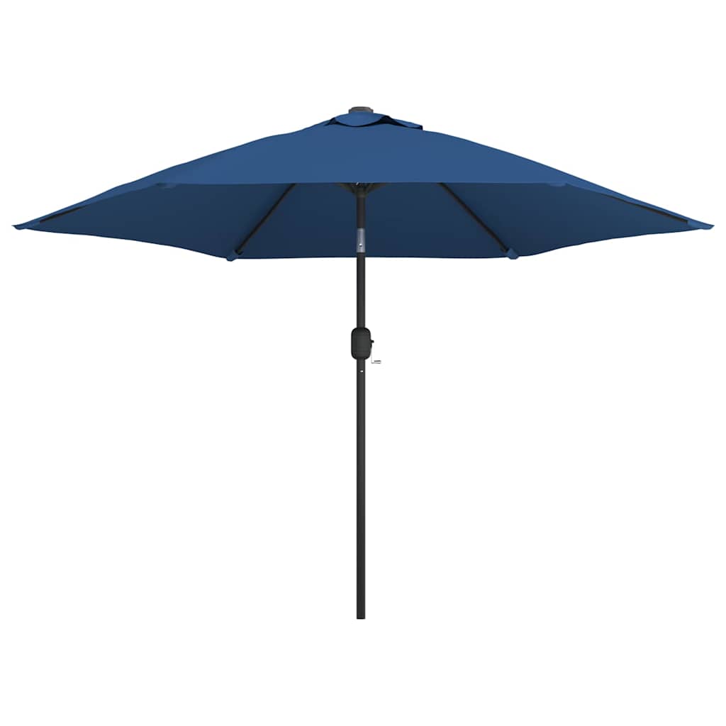 Garden Parasol Terracotta 3m Patio Umbrella Crank Tilt Outdoor Shade azure black