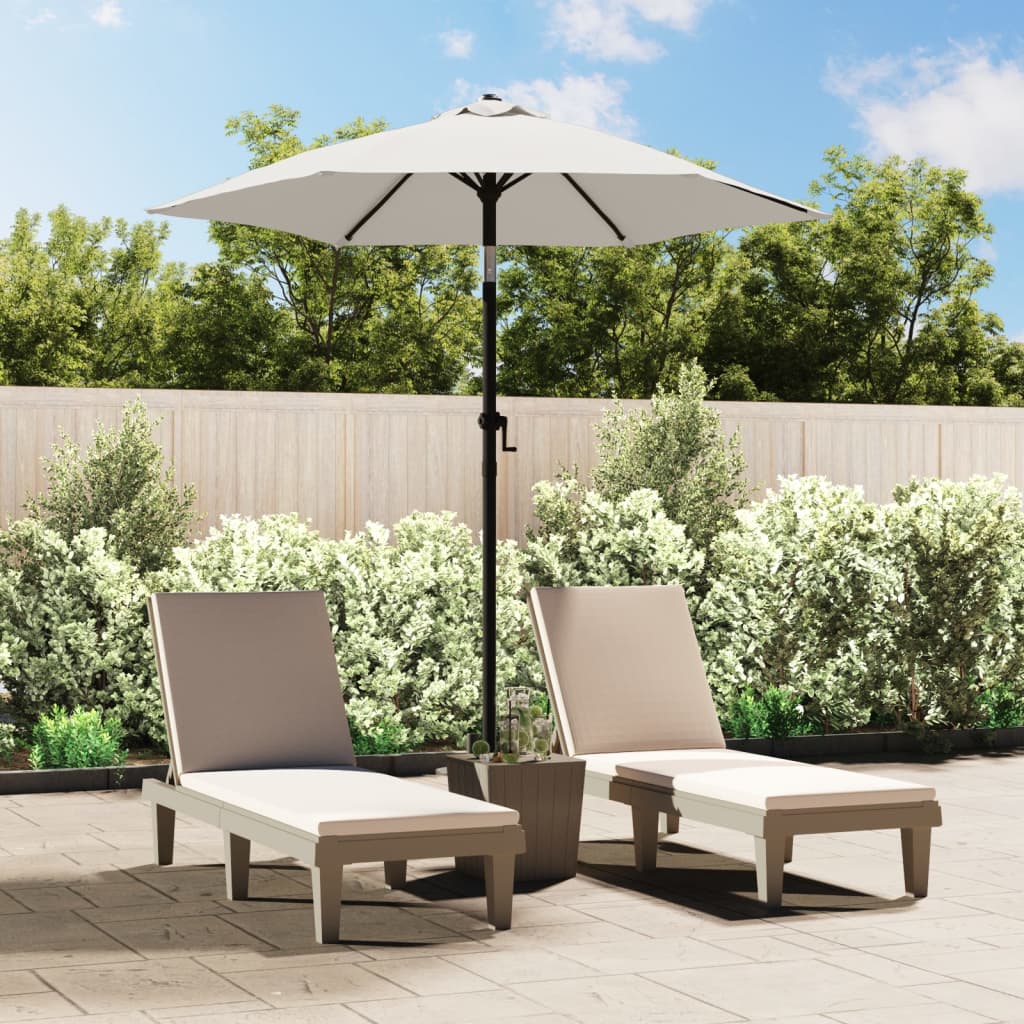 Garden Parasol 200X224 Cm Aluminium