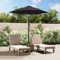 Garden Parasol 200X224 Cm Aluminium