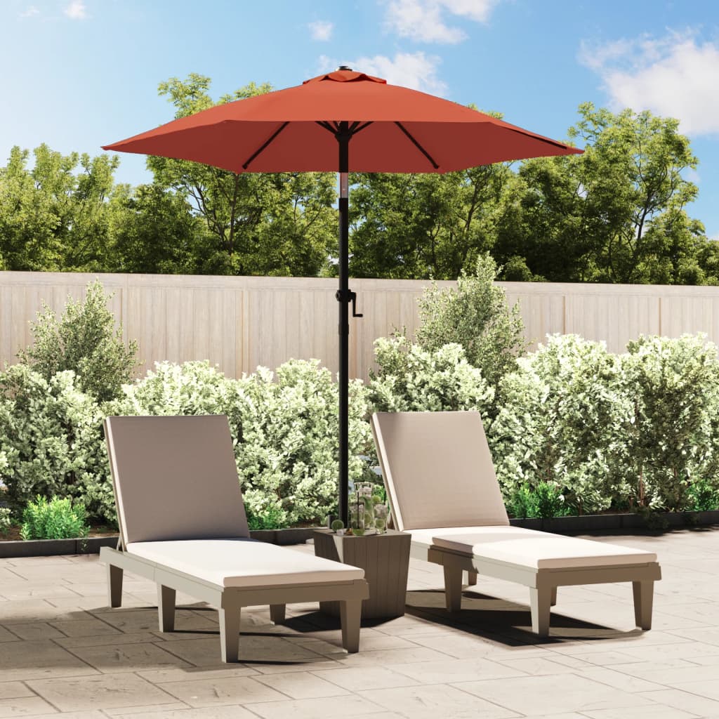 Garden Parasol 200X224 Cm Aluminium