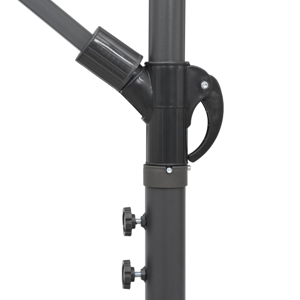 Hanging Garden Parasol 3 M Aluminium Pole