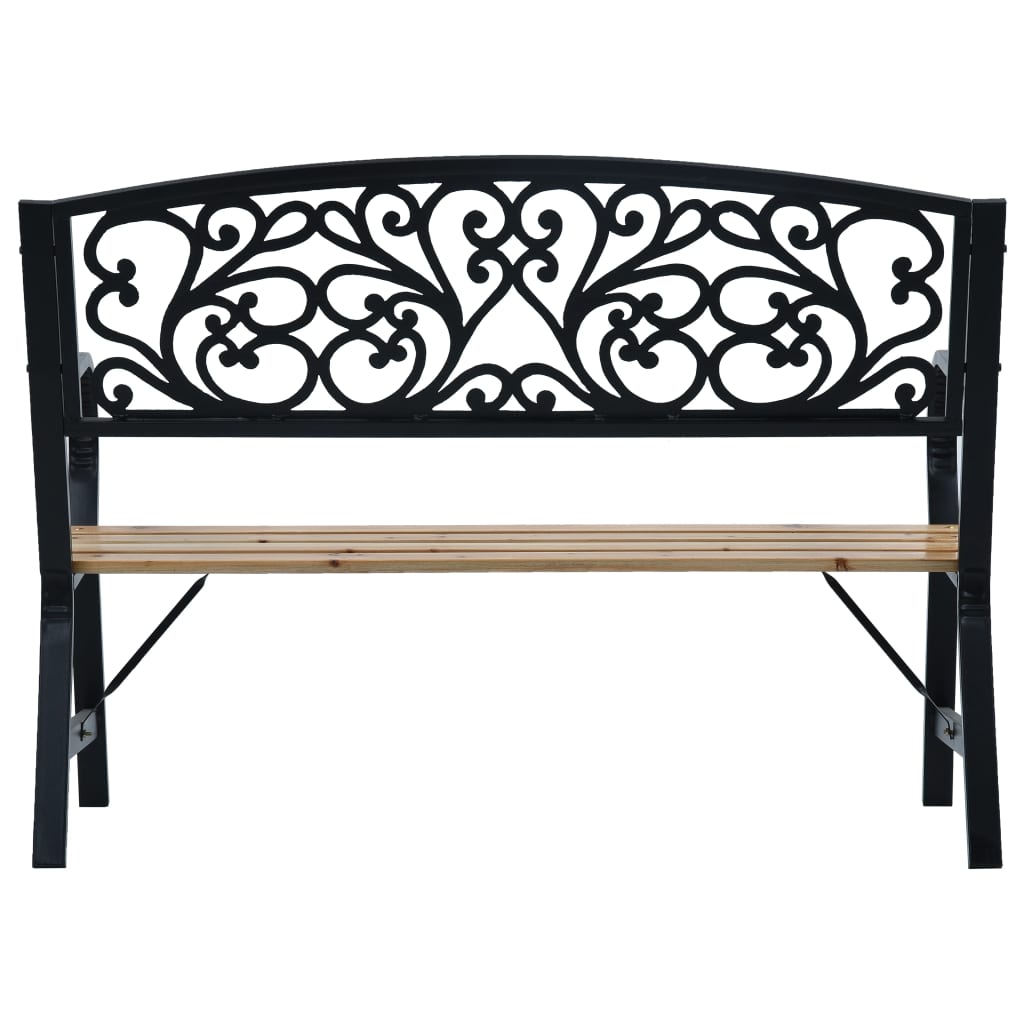 Garden Bench 120 Cm Wood