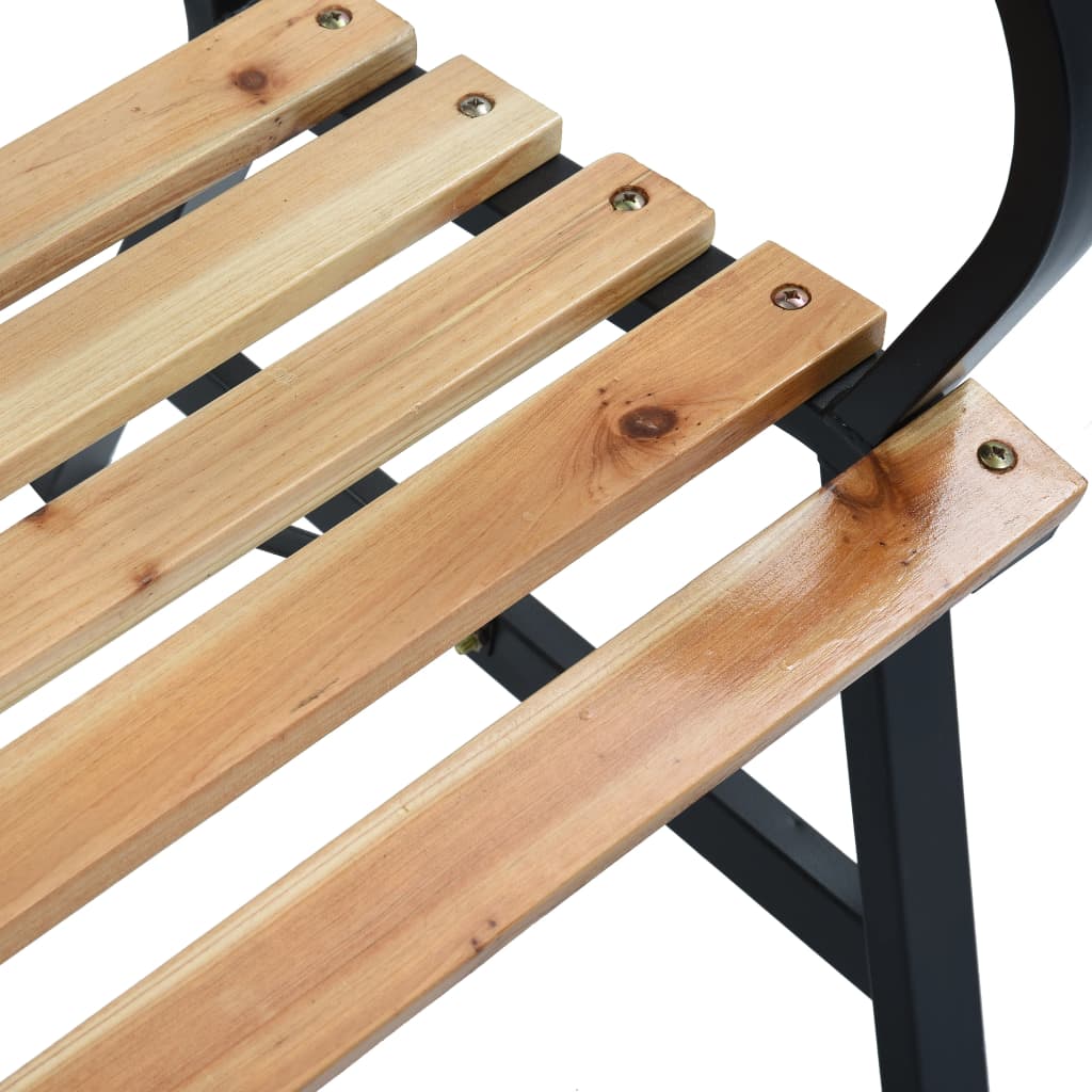 Garden Bench 120 Cm Wood