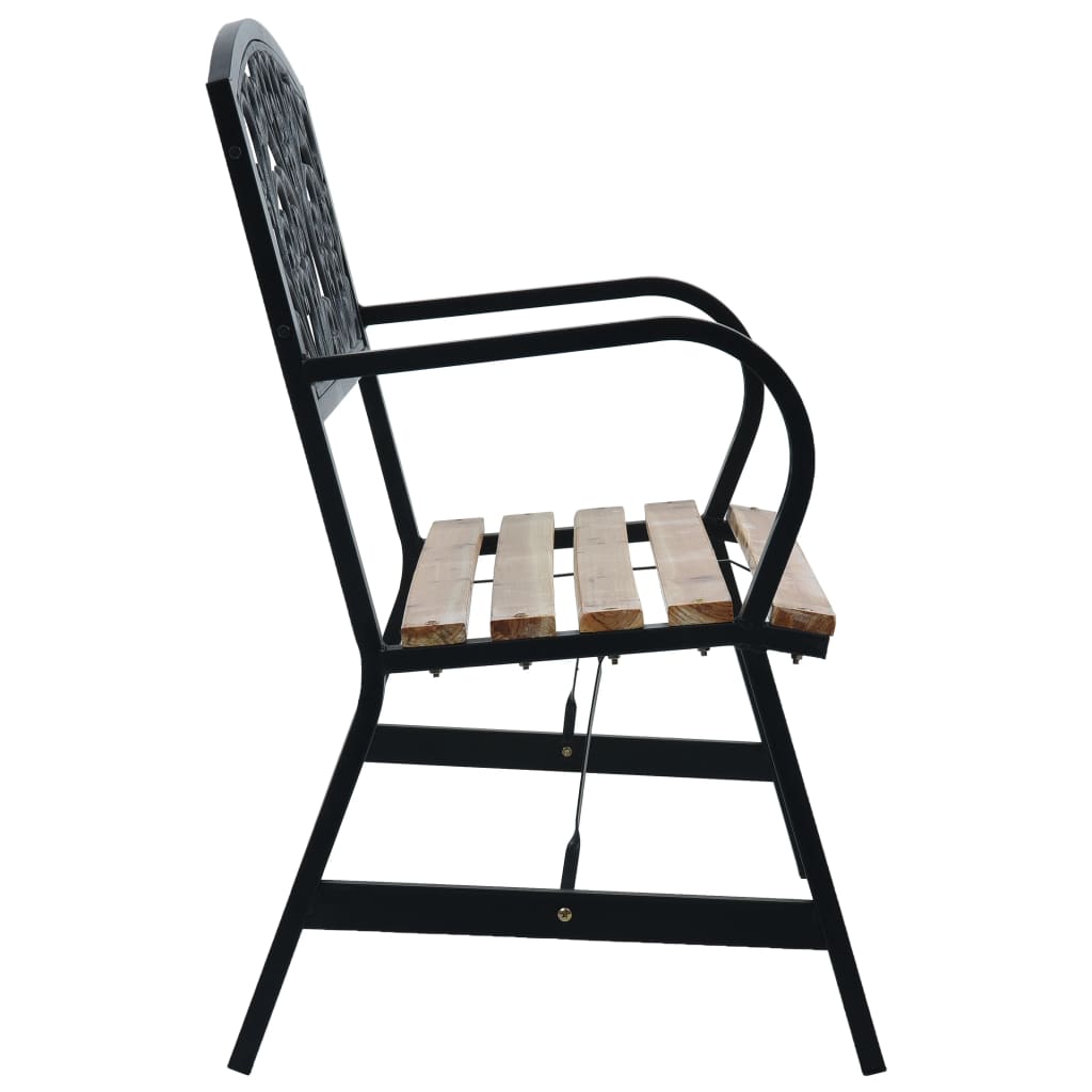 Garden Bench 120 Cm Wood