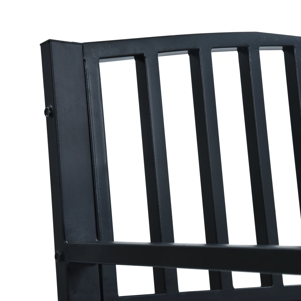Garden Bench 125 Cm Steel