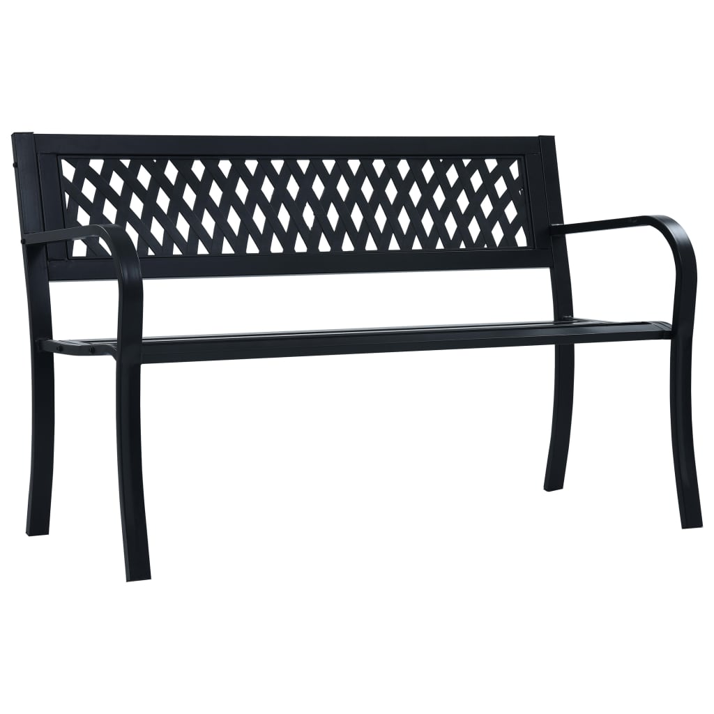 Garden Bench | | Powder-Coated Steel, Plastic | Standard | Durable