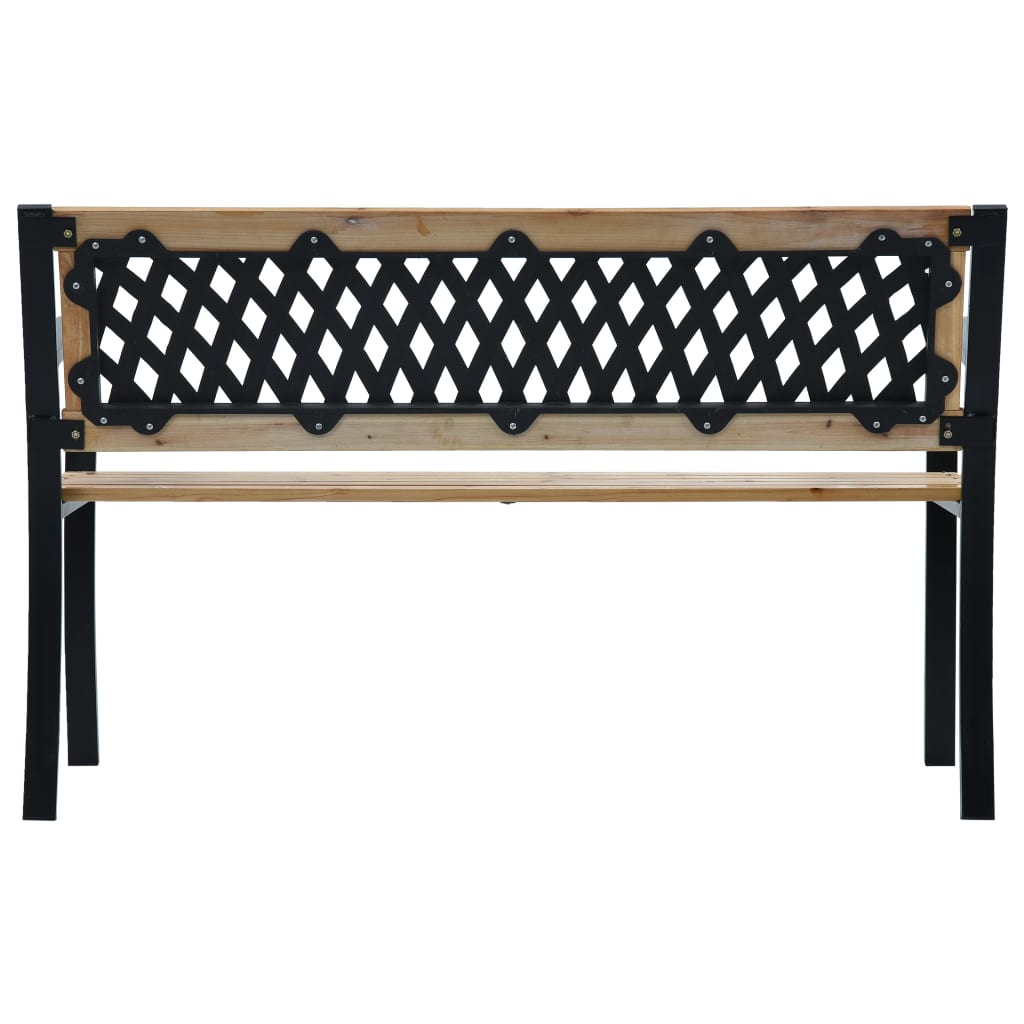 Garden Bench 120 Cm Wood