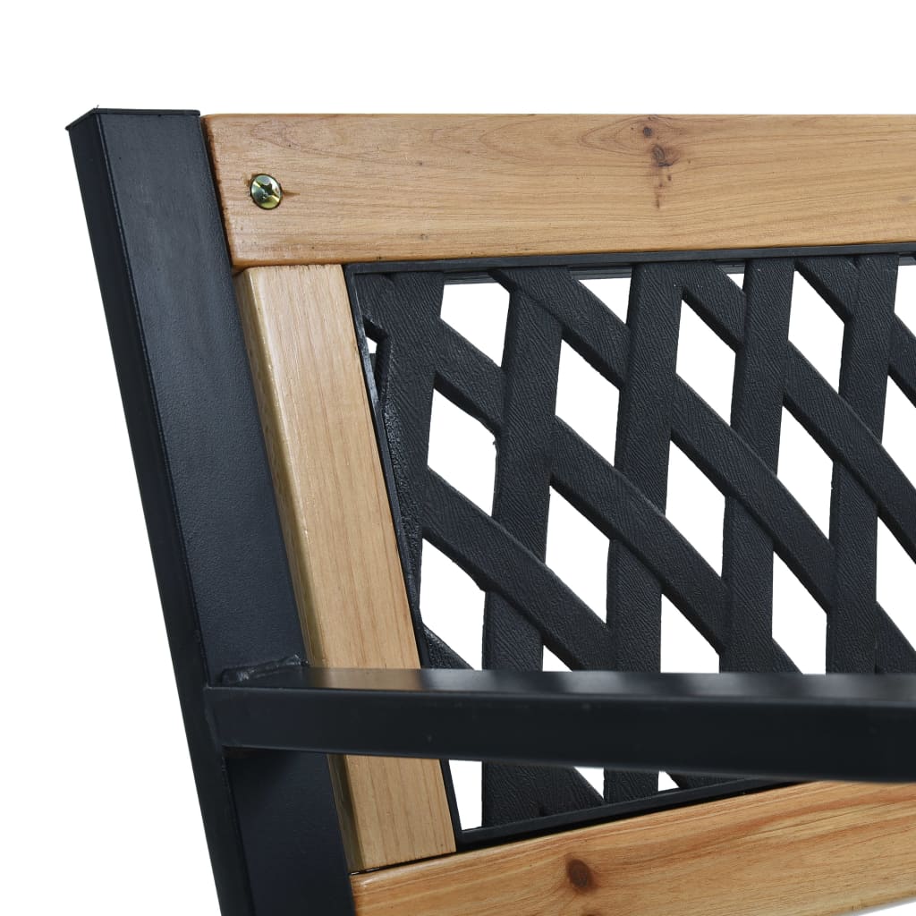 Garden Bench 120 Cm Wood