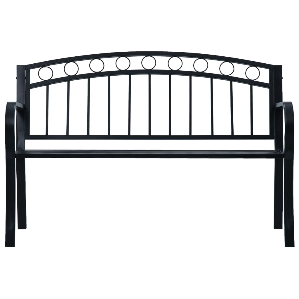 Garden Bench 125 Cm Steel