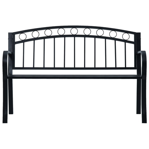 Garden Bench 125 Cm Steel