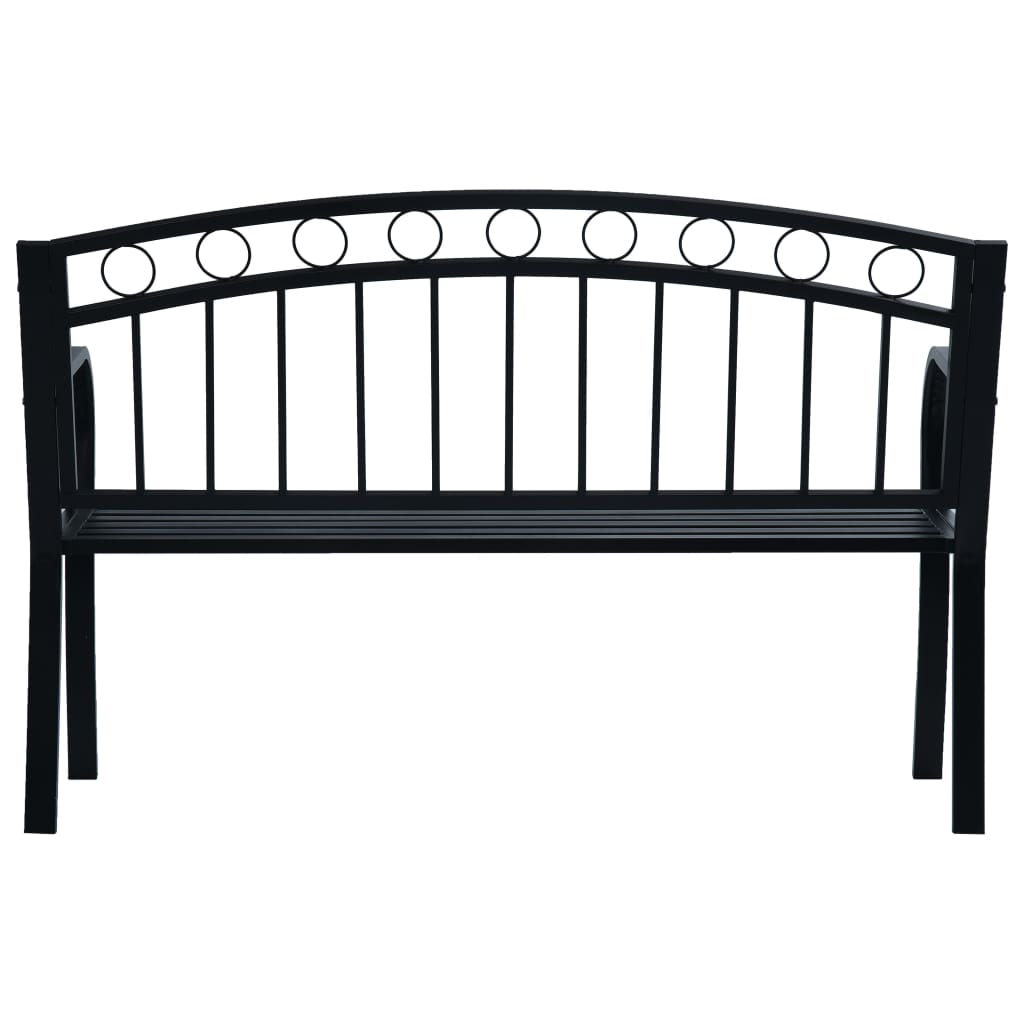 Garden Bench 125 Cm Steel