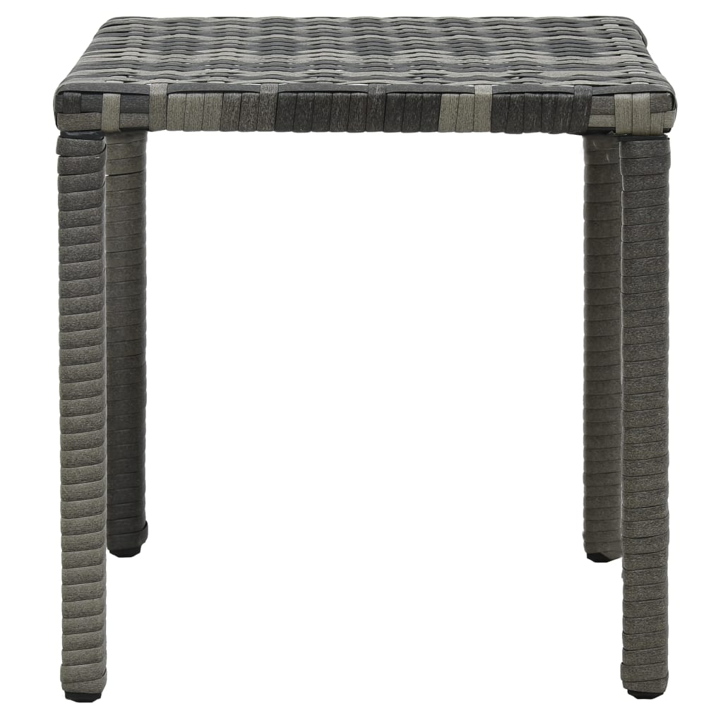 Sun Loungers With Table Poly Rattan