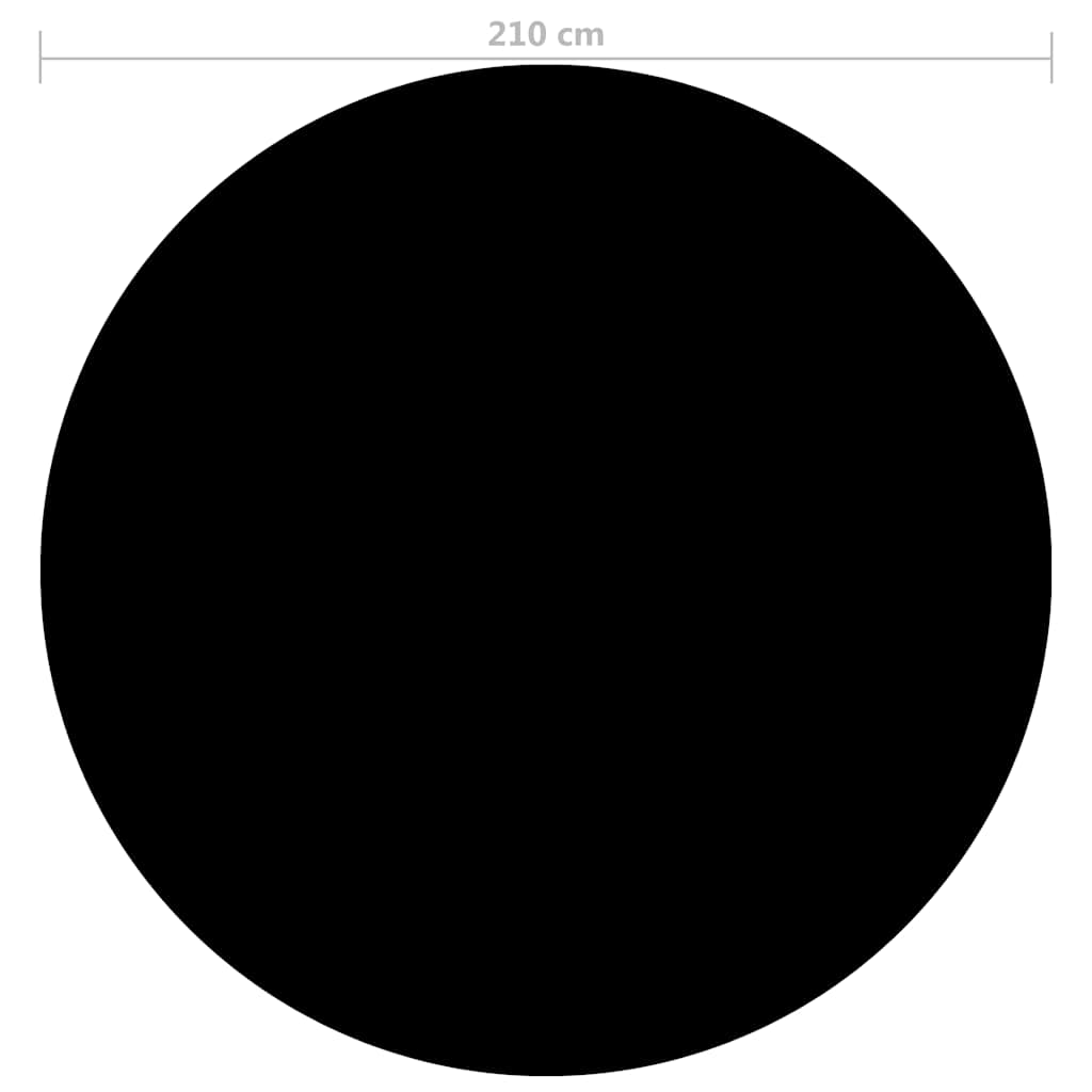 Pool Cover | | Polyethylene | 210 Cm Diameter | Heat-Resistant