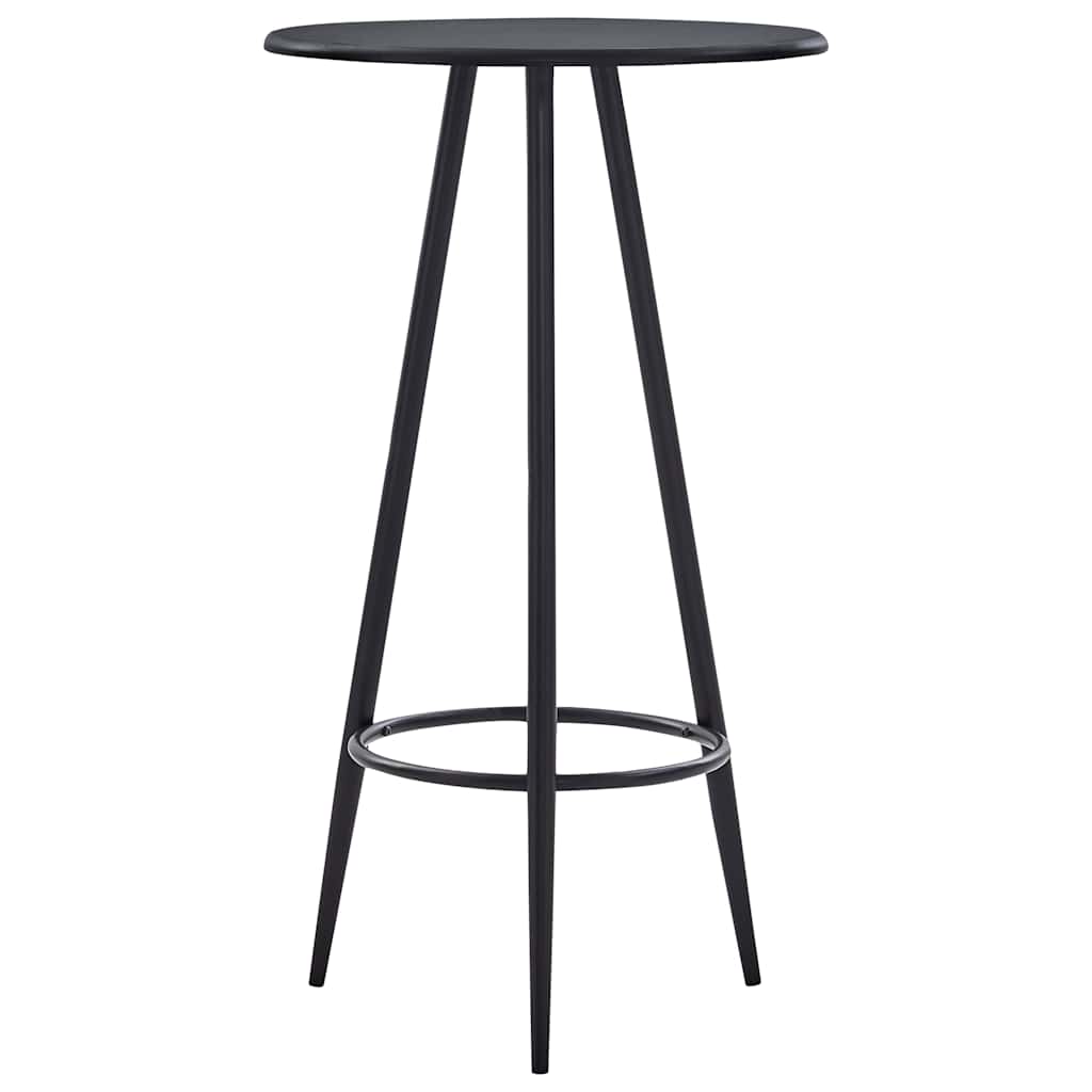 Dining Table Bar 60X107.5 Cm Mdf black oak white 60 x 107.5 cm (Diameter x H)