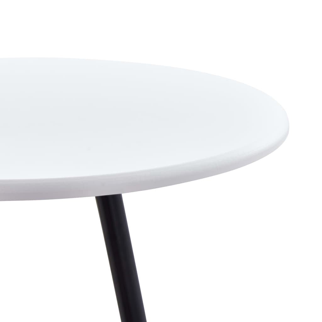 Dining Table Bar 60X107.5 Cm Mdf black oak white 60 x 107.5 cm (Diameter x H)