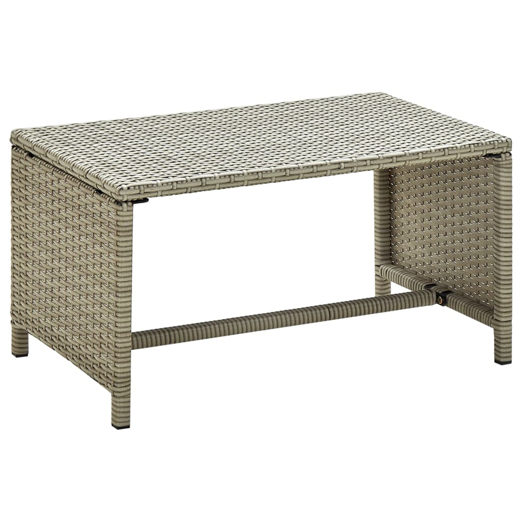 Coffee Table 70X40X38 Cm Poly Rattan