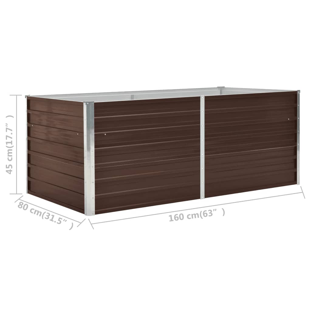 Raised Garden Bed Galvanised Steel