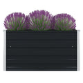 Raised Garden Bed 100X100X45 Cm Galvanised Steel