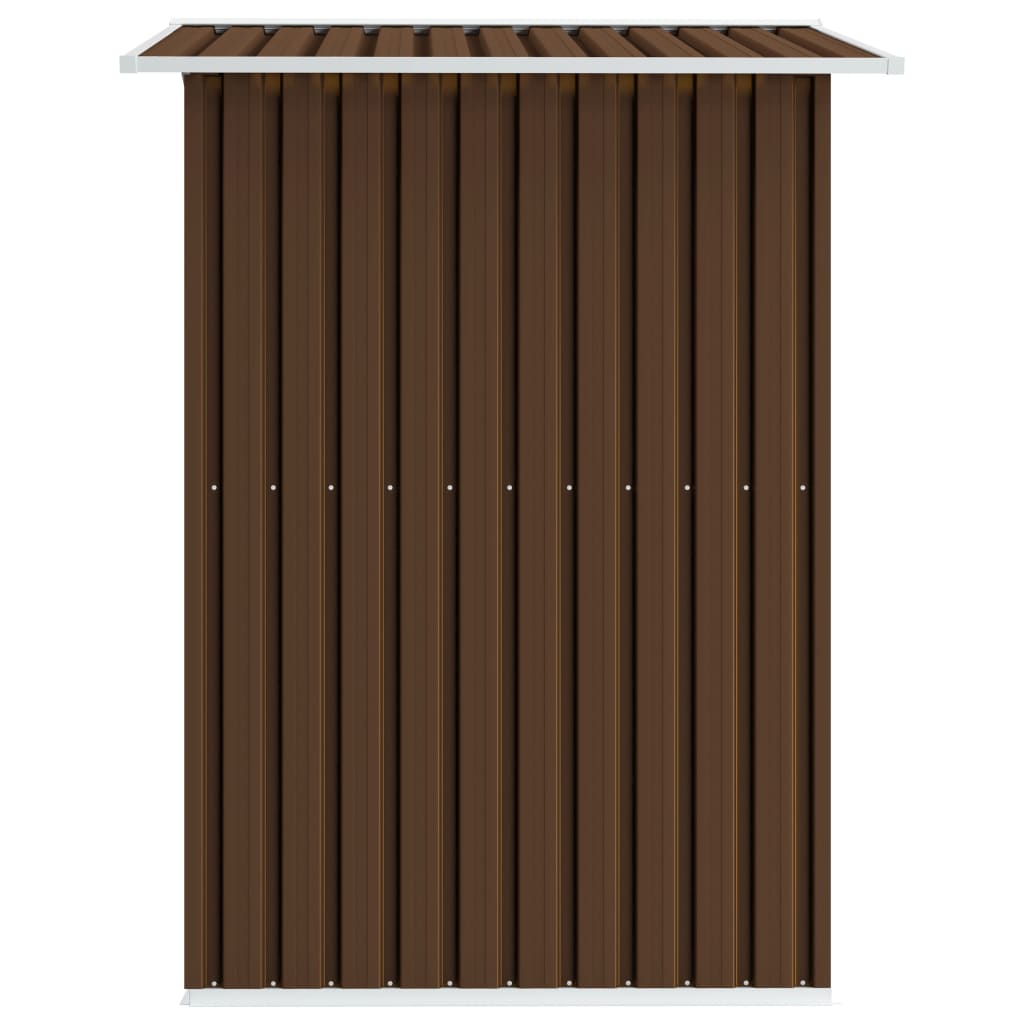 Garden Storage Shed 204X132X186 Cm Steel