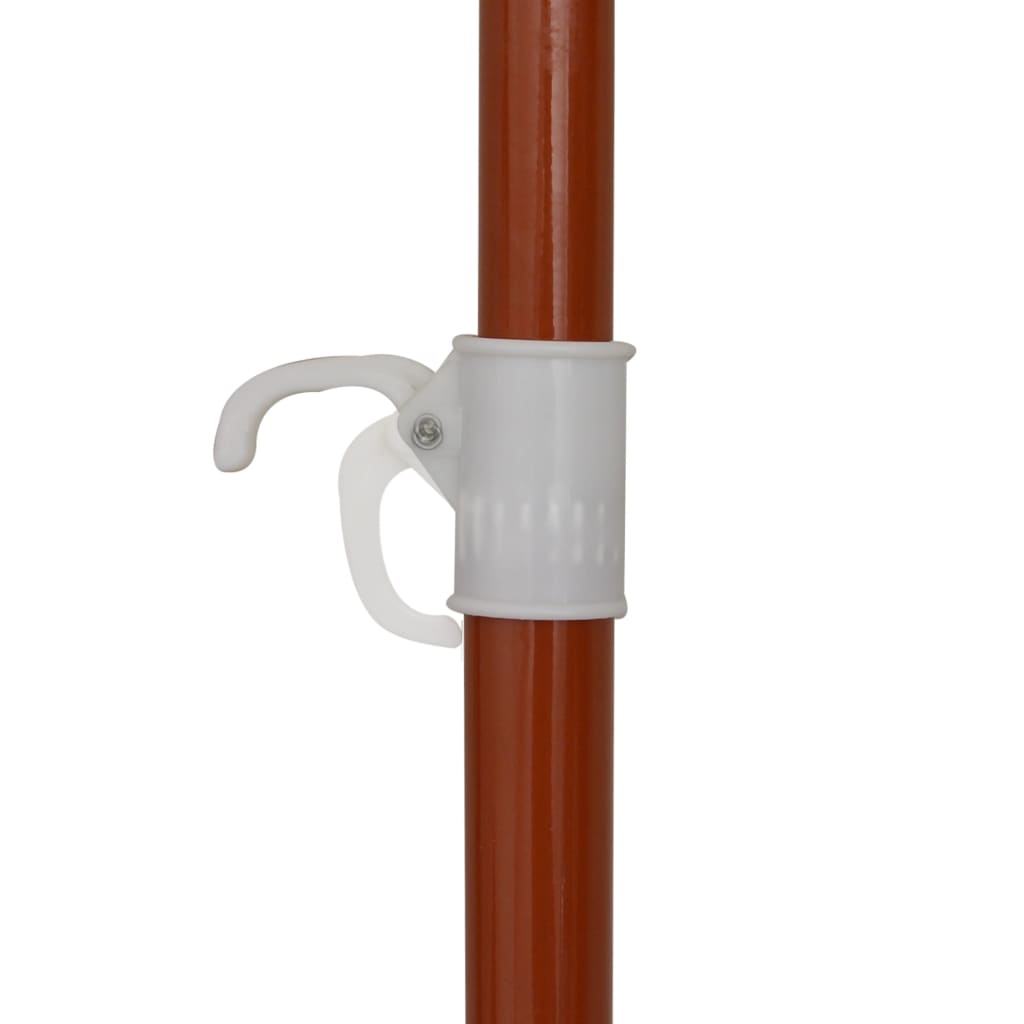 Garden Parasol With Steel Pole