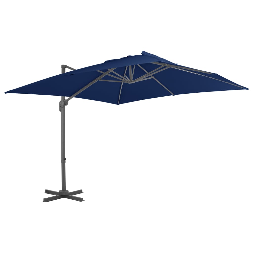 Cantilever Garden Parasol With Aluminium Pole