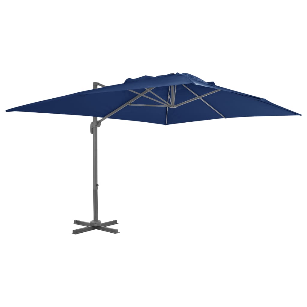 Cantilever Garden Parasol With Aluminium Pole