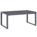 Coffee Table 90X50X40 Cm Aluminium