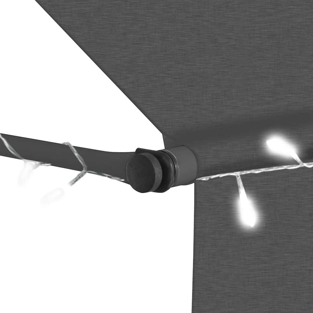 Manual Retractable Awning With Led