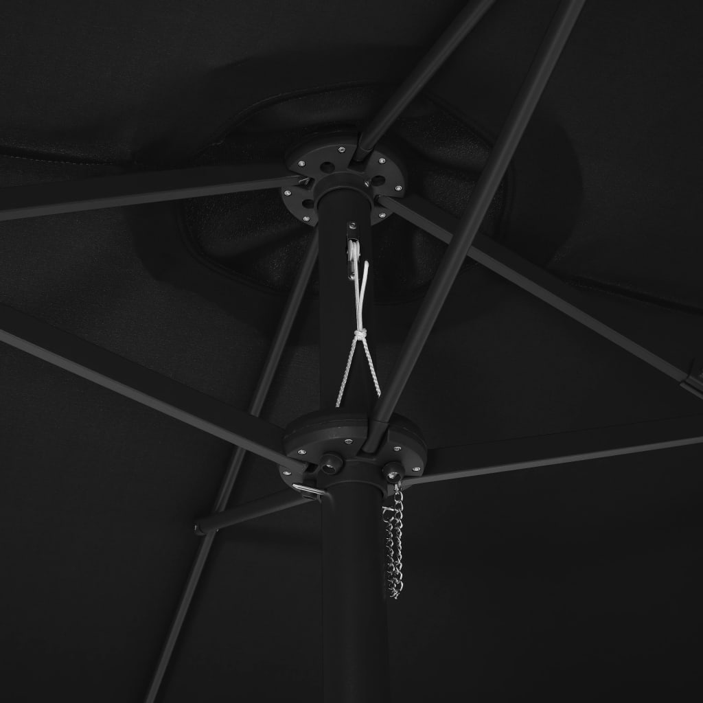 Garden Parasol With Aluminium Pole 460X270 Cm