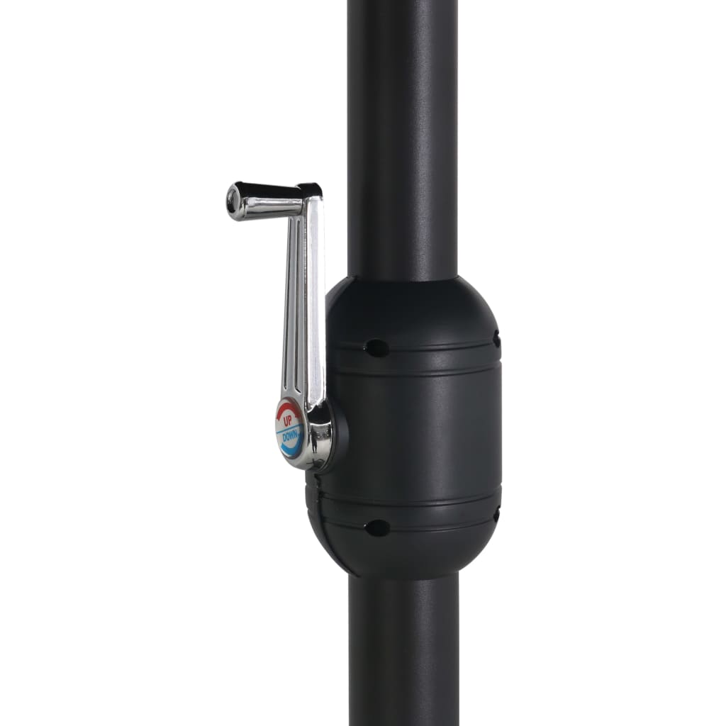 Garden Parasol With Aluminium Pole 460X270 Cm