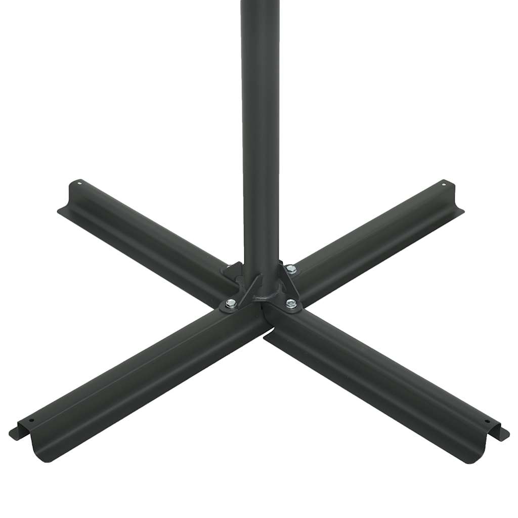 Garden Parasol With Aluminium Pole 460X270 Cm