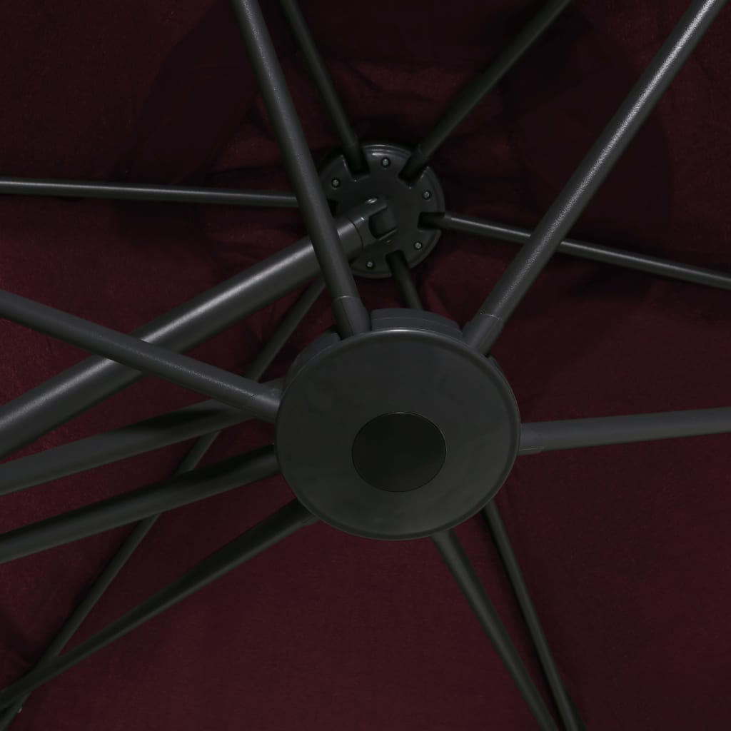 Garden Parasol With Steel Pole 300 Cm