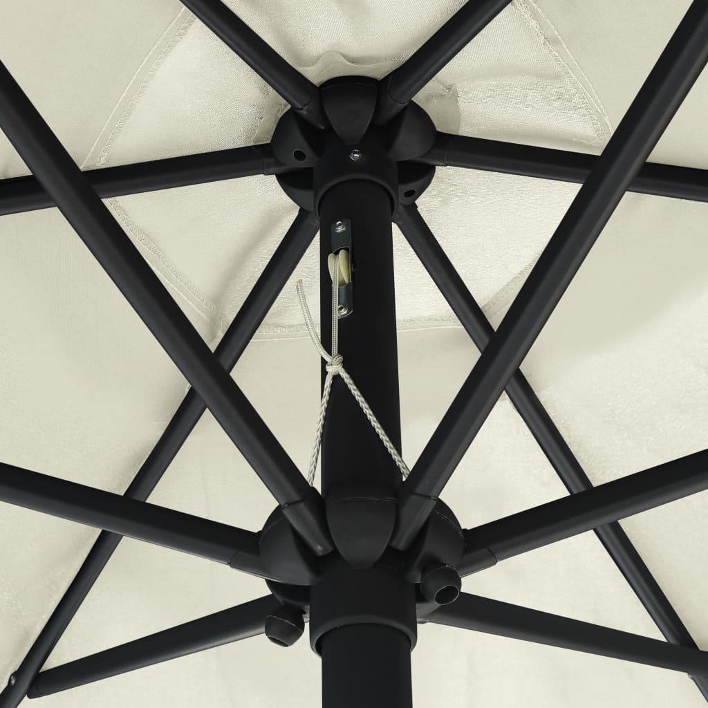 Garden Parasol With Aluminium Pole 270X246 Cm