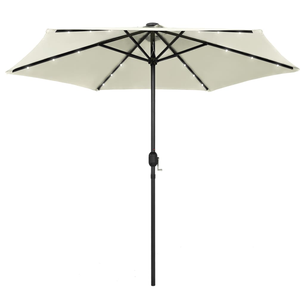 Garden Parasol | Azure | Polyester, Aluminium, Steel | Medium