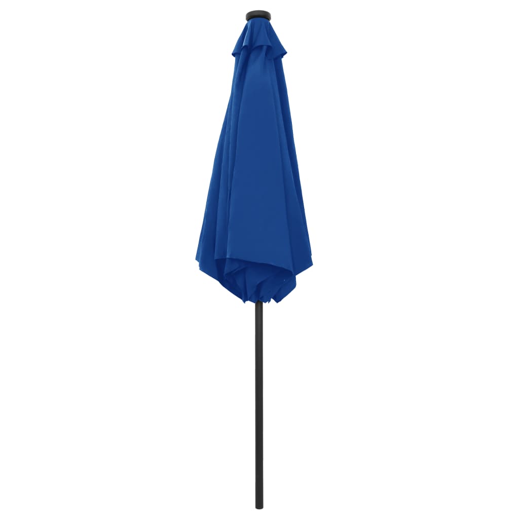 Garden Parasol | Azure | Polyester, Aluminium, Steel | Medium