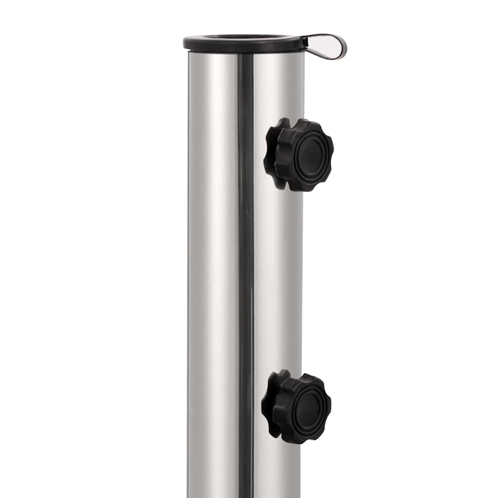 Outdoor Umbrella Bases Parasol Base Granite 30 Kg Round grey black