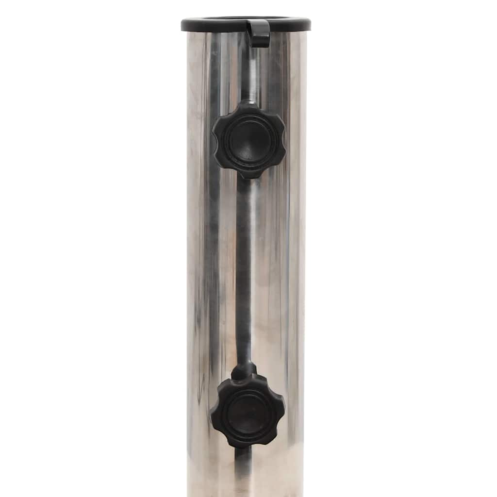 Outdoor Umbrella Bases Parasol Base Granite 30 Kg Round grey black