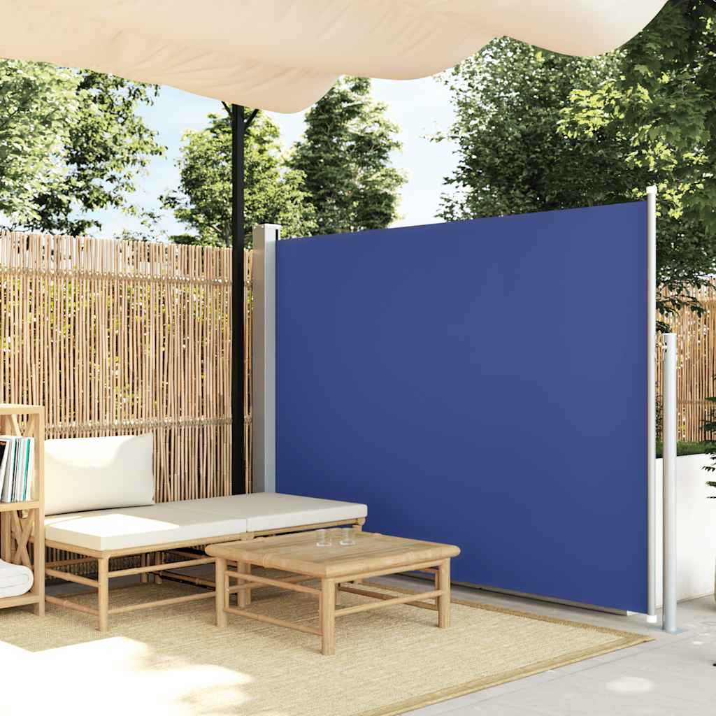 Side Awning | Fabric + Grey Steel Cover
