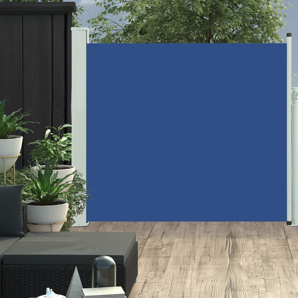Side Awning | Fabric + Grey Steel Cover