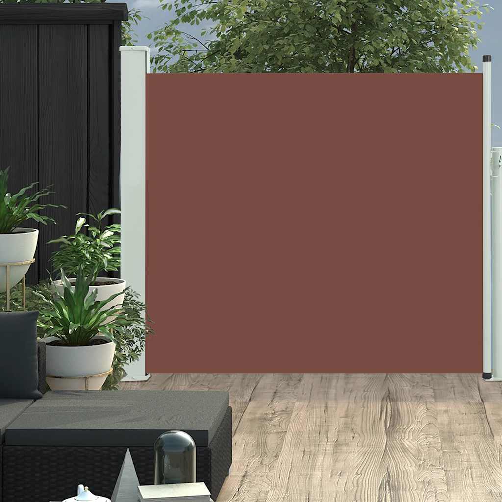 Side Awning | Fabric + Grey Steel Cover
