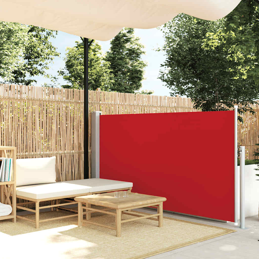 Side Awning | Fabric + Grey Steel Cover
