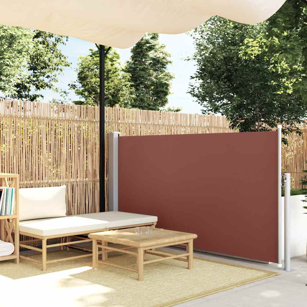 Side Awning | Fabric + Grey Steel Cover