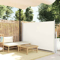 Side Awning | Fabric + Grey Steel Cover