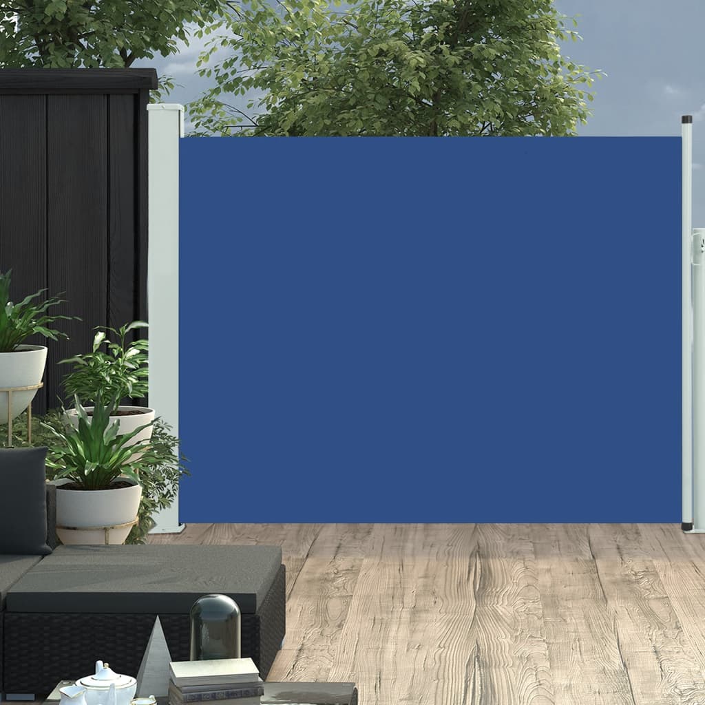 Side Awning | Fabric + Grey Steel Cover