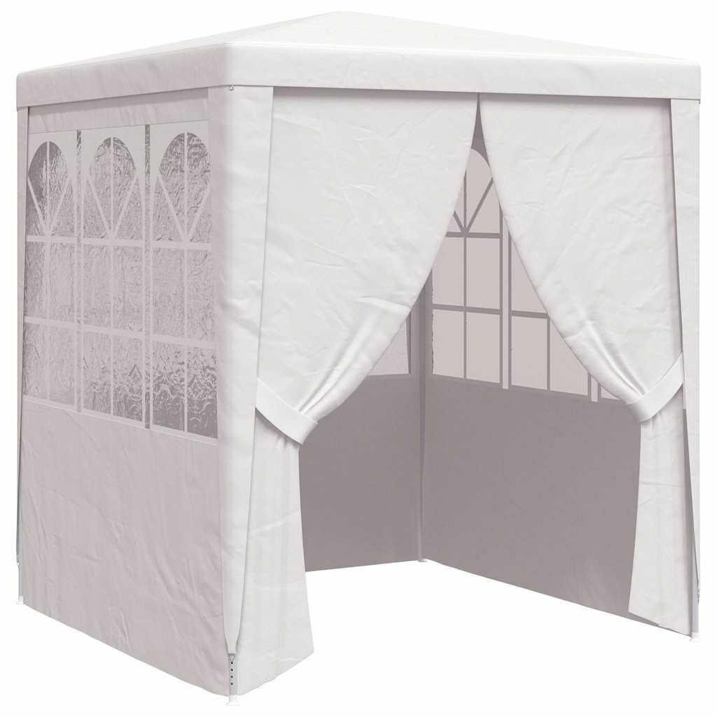 Gazebo Professional Party Tent Marquee Sidewalls 90Gsm Waterproof Blue White 200