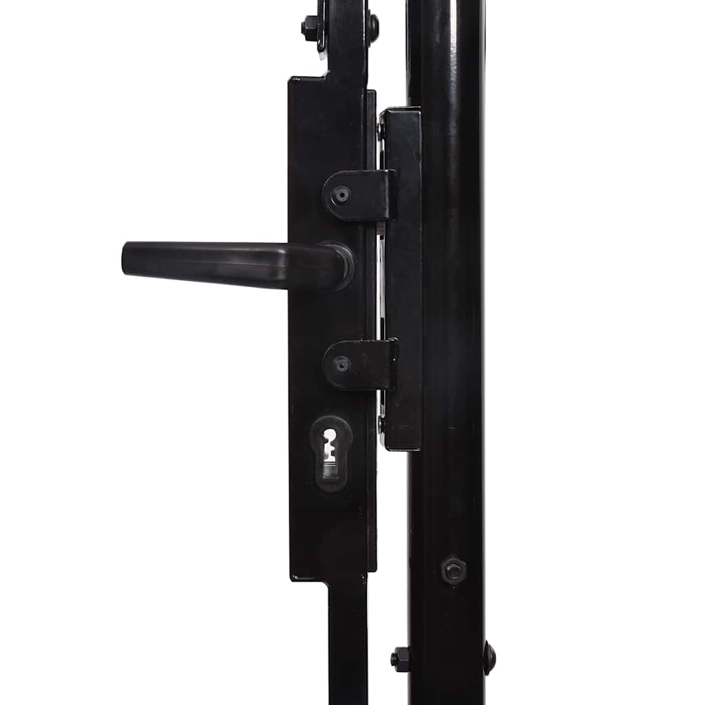 Double Door Fence Gate Woerden With Spear Top