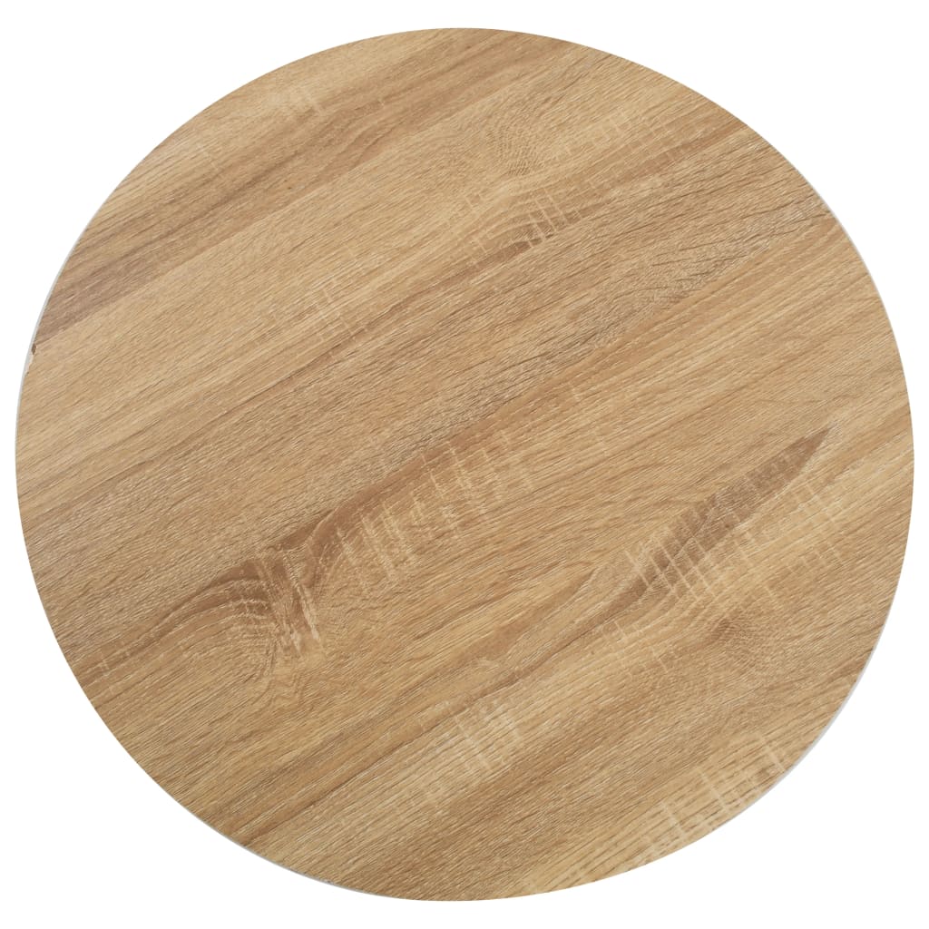 Bistro Table Light Brown 80 Cm Mdf