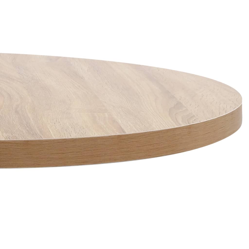 Bistro Table Light Brown 80 Cm Mdf