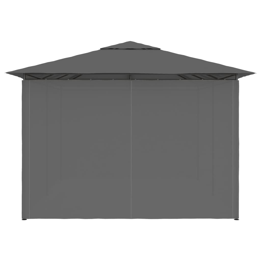 Garden Marquee With Curtains 4X3 M