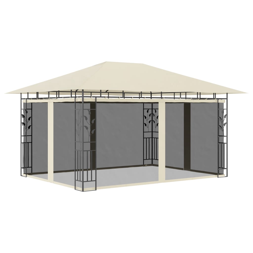 Gazebo With Mosquito Net 180 G/M²